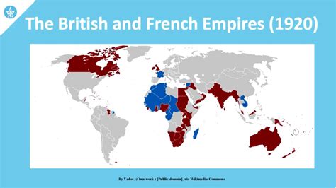 Map Of British And French Empire