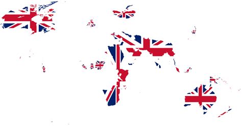 Map Of British Empire Flag