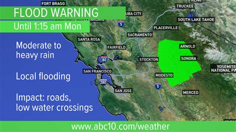 Map Of California Flooding