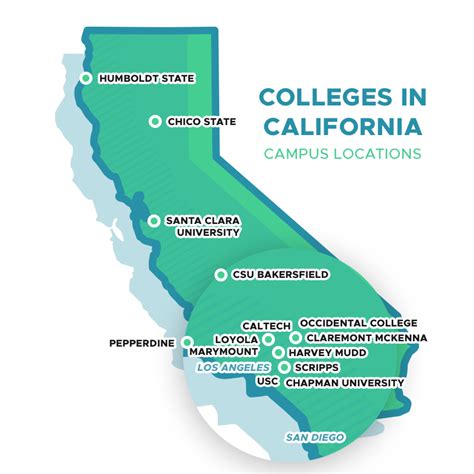 Map Of California Junior Colleges