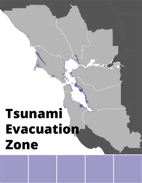 Map Of California Tsunami Zones