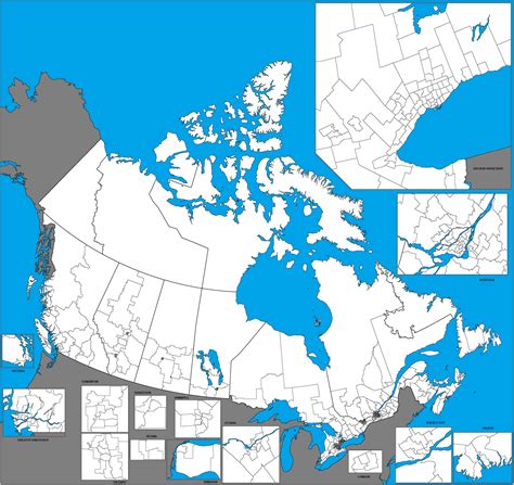 Map Of Canada Federal Ridings