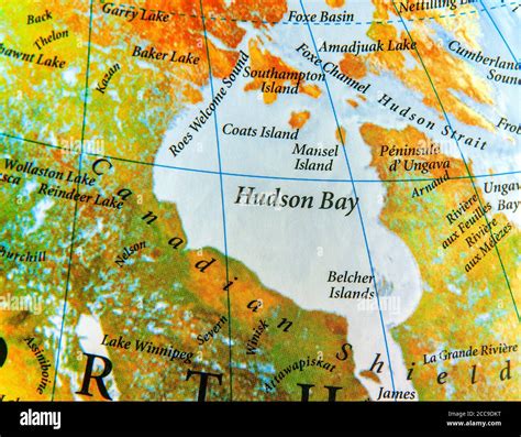 Map Of Canada Hudson Bay