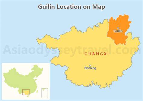 Map Of China Guilin