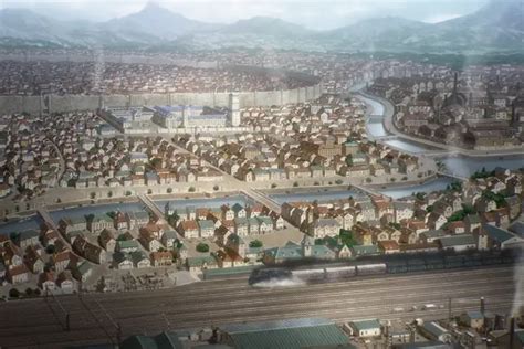 Map Of City In Attack On Titan