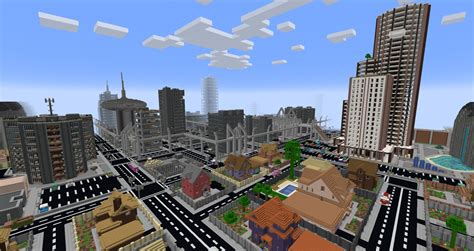 Map Of City In Minecraft