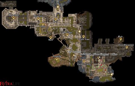 Map Of City Sewers Bg3