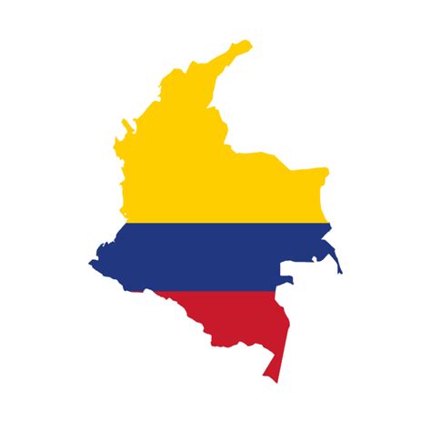 Map Of Colombia Png