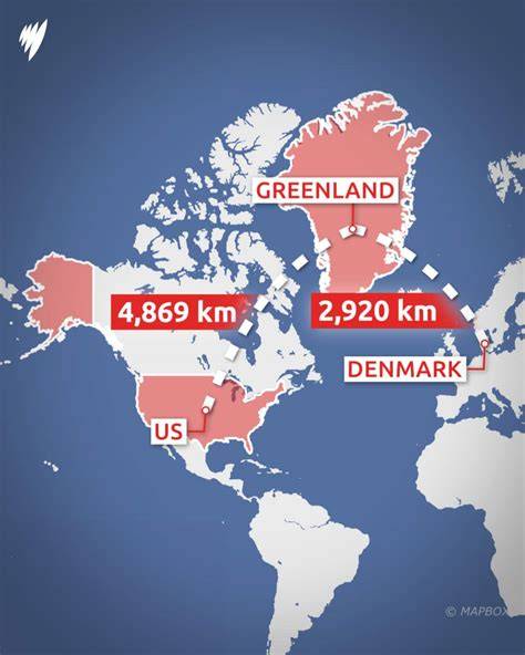 Map Of Denmark And Greenland