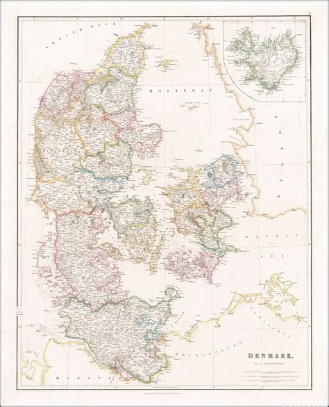 Map Of Denmark Before 1864
