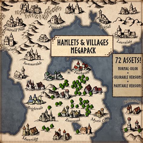 Map Of Denmark Hamlet
