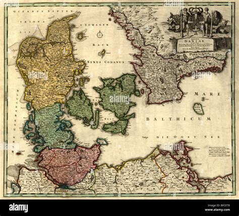 Map Of Denmark In 1800