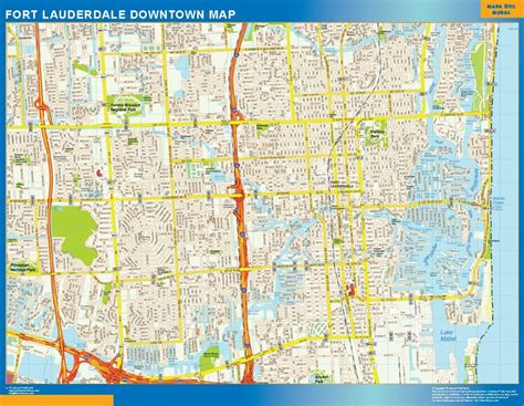 Map Of Downtown Fort Lauderdale