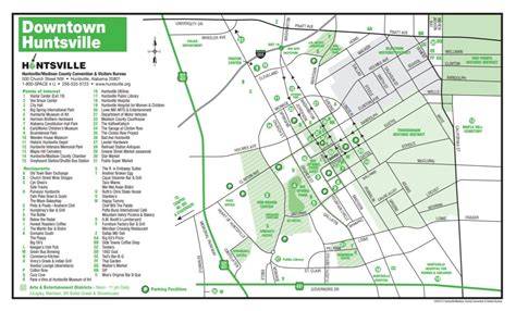 Map Of Downtown Huntsville