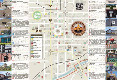 Map Of Downtown Jasper