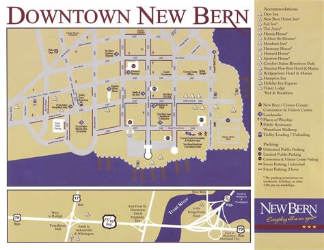 Map Of Downtown New Bern Nc