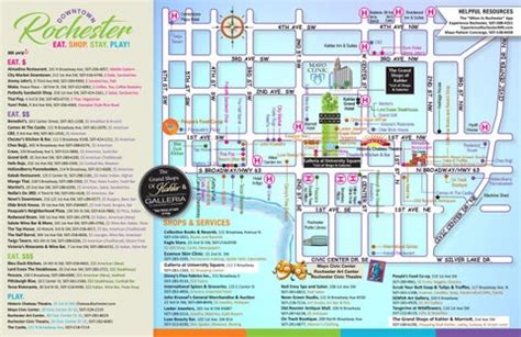 Map Of Downtown Rochester Mn