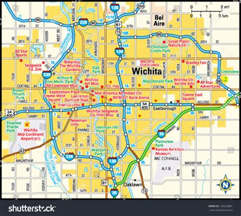 Map Of Downtown Wichita
