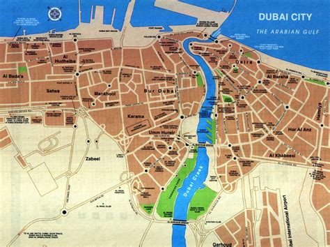 Map Of Dubai City Centre