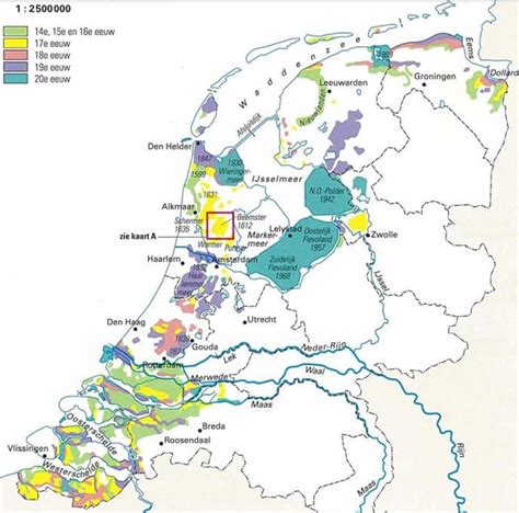 Map Of Dutch Polders