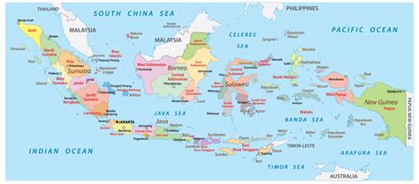 Map Of East Indonesia