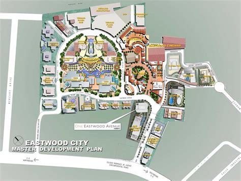 Map Of Eastwood City