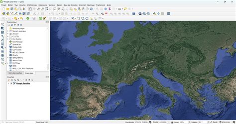 Map Of Europe Qgis