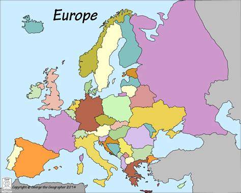 Map Of Europe Unnamed