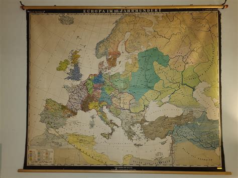 Map Of Europe X Century