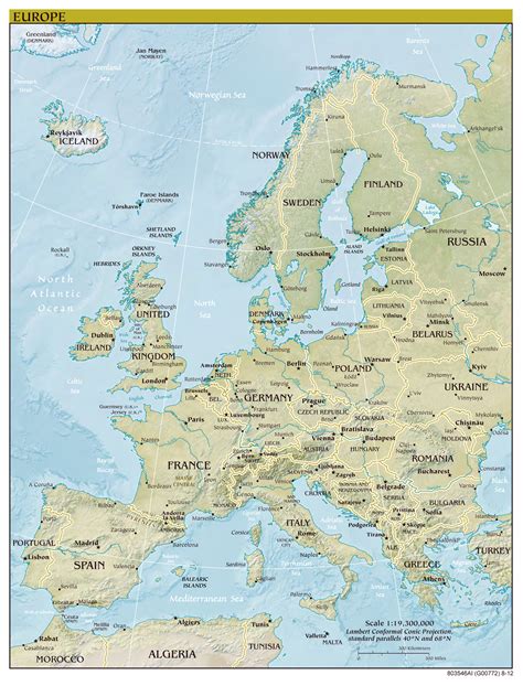 Map Of Europe