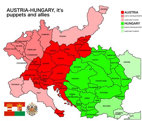 Map Of Greater Austria