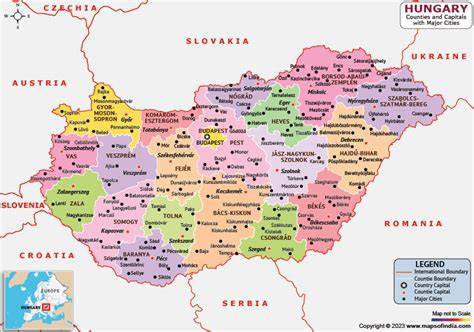 Map Of Hungary