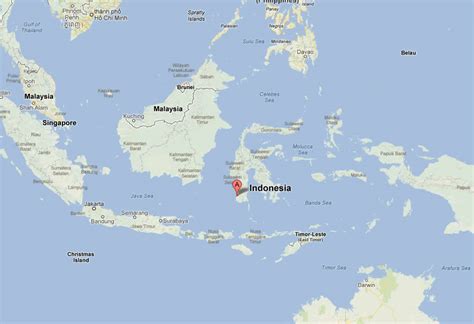 Map Of Indonesia Makassar