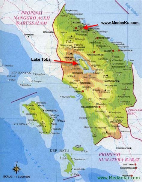 Map Of Indonesia Medan