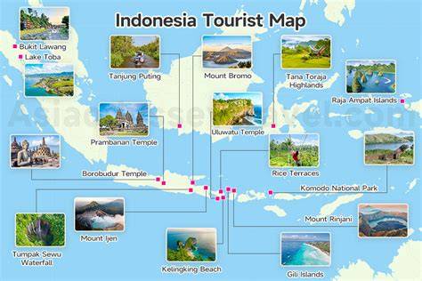Map Of Indonesia Tourist