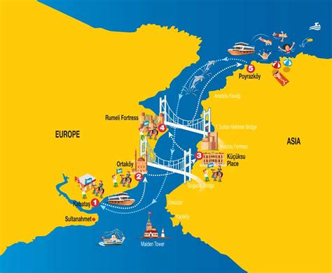 Map Of Istanbul And Black Sea