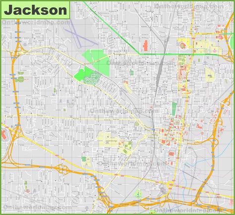 Map Of Jackson California Area