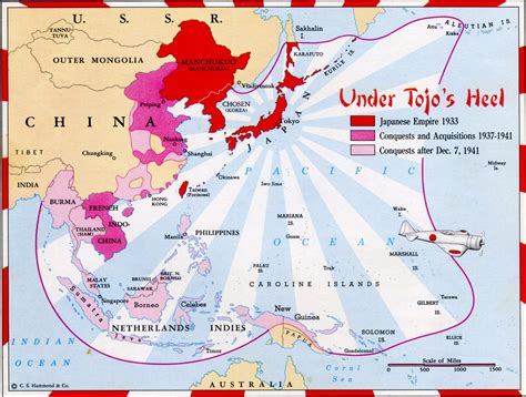 Map Of Japan 1940