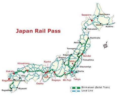 Map Of Japan Jr
