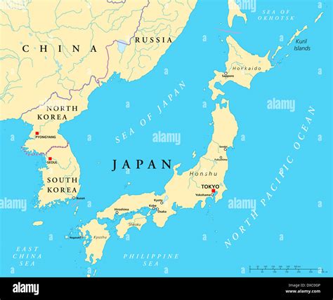 Map Of Japan Korea And Vietnam