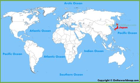 Map Of Japan Location