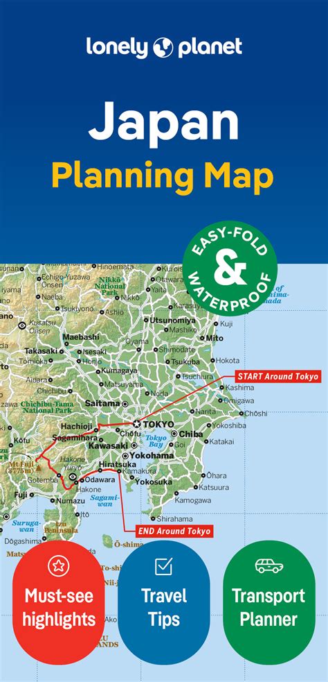Map Of Japan Lonely Planet