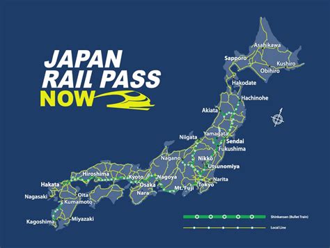 Map Of Japan Rail Pass