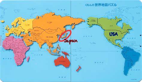 Map Of Japan To Usa