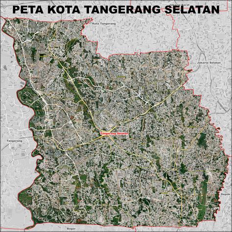 Map Of Jl. Lkr. Jaya Kota Tangerang Selatan Banten