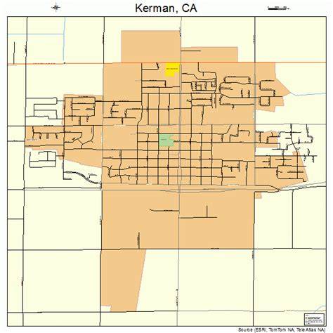 Map Of Kerman California
