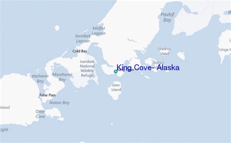 Map Of King Cove Alaska