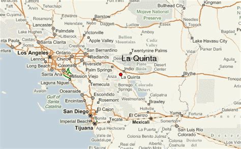 Map Of La Quinta California