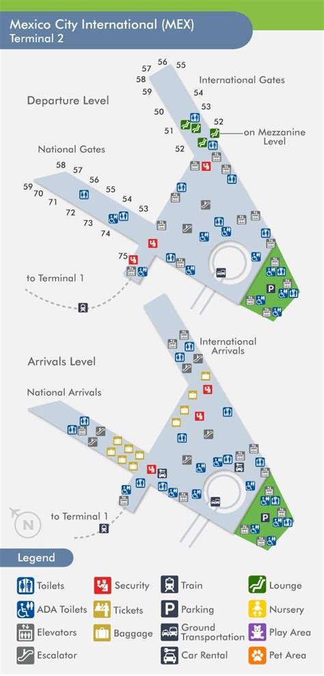Map Of Mexico City Airport