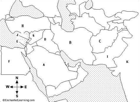 Map Of Middle East Test